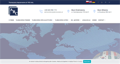 Desktop Screenshot of abctranslator.pl